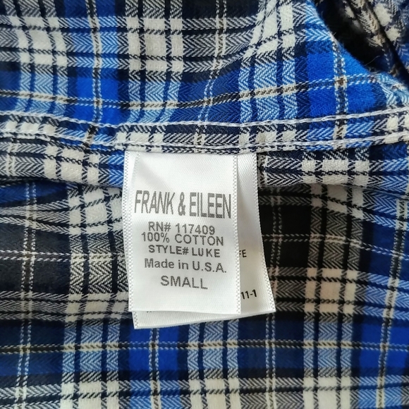 Frank & Eileen Checked Flannel Button Down Shirt - Picture 7 of 8